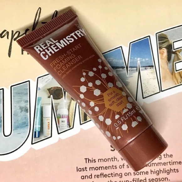 2 REAL CHEMISTRY Fresh Start Foaming Cleansers - Picture 3 of 3